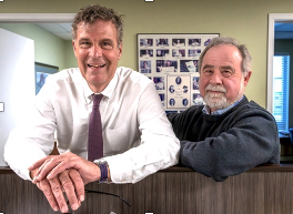 Ray Stanton, left, and Gerald Tracey