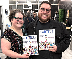 Melanie Jenner and Jesse Boily&rsquo;s first issue of Article Magazine 